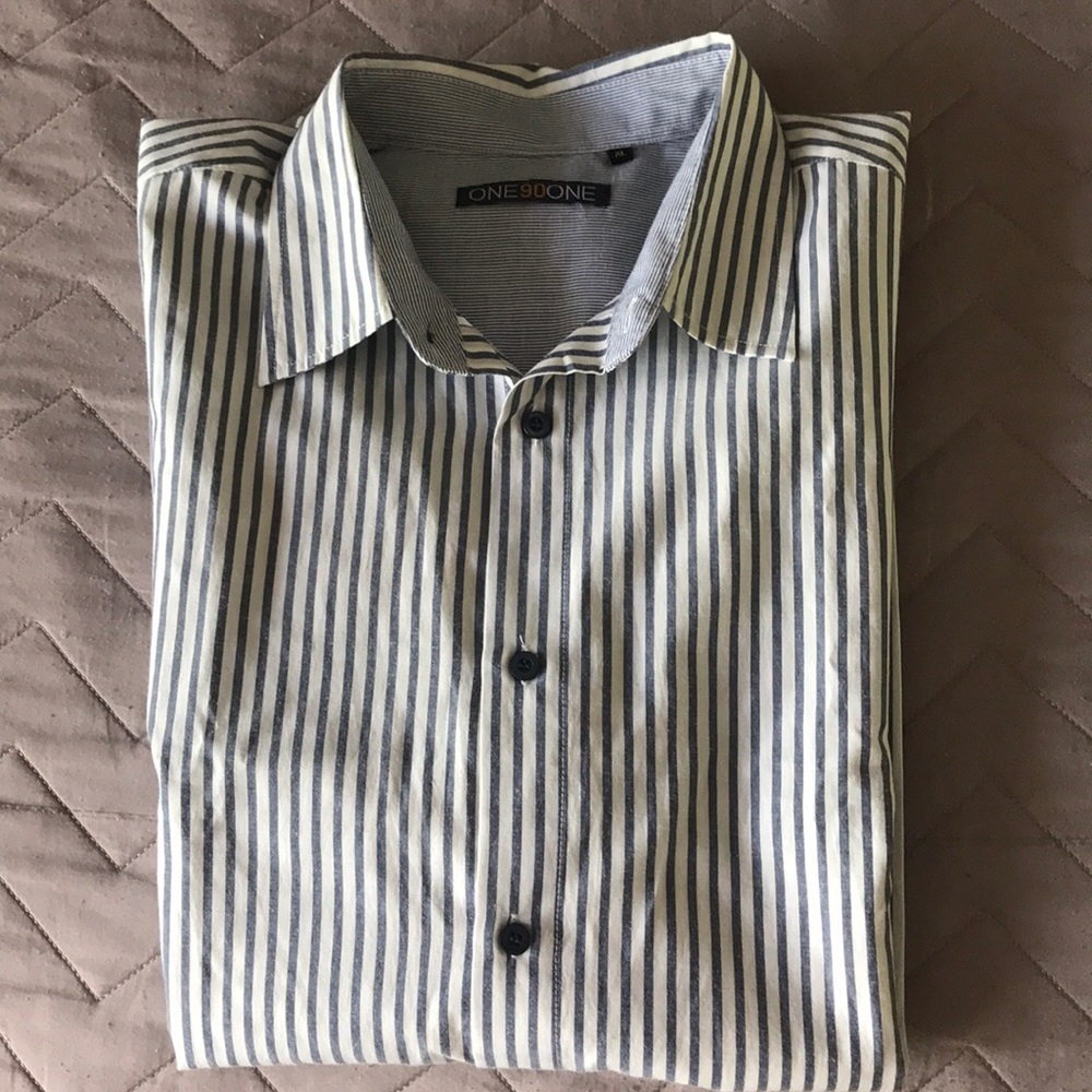 One Go One Long Sleeve Button Down Shirt XL